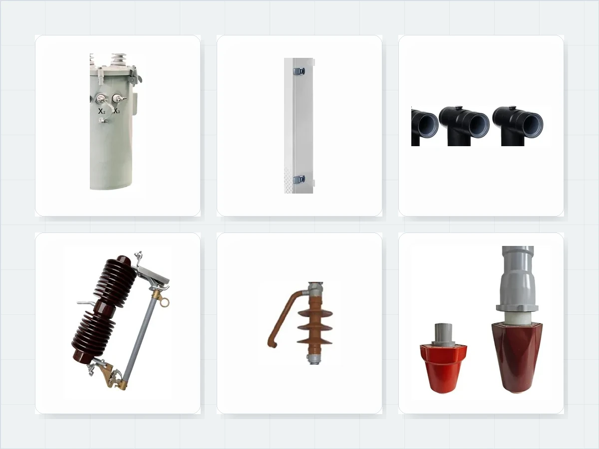 Transformer fuse holder and protection component collection