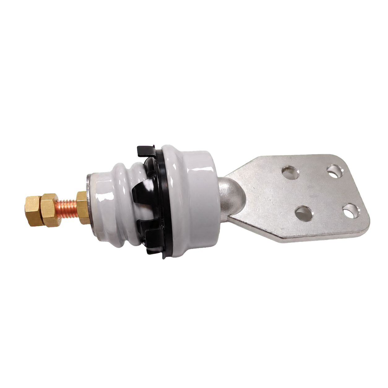 Transparent low voltage transformer bushing product cutout