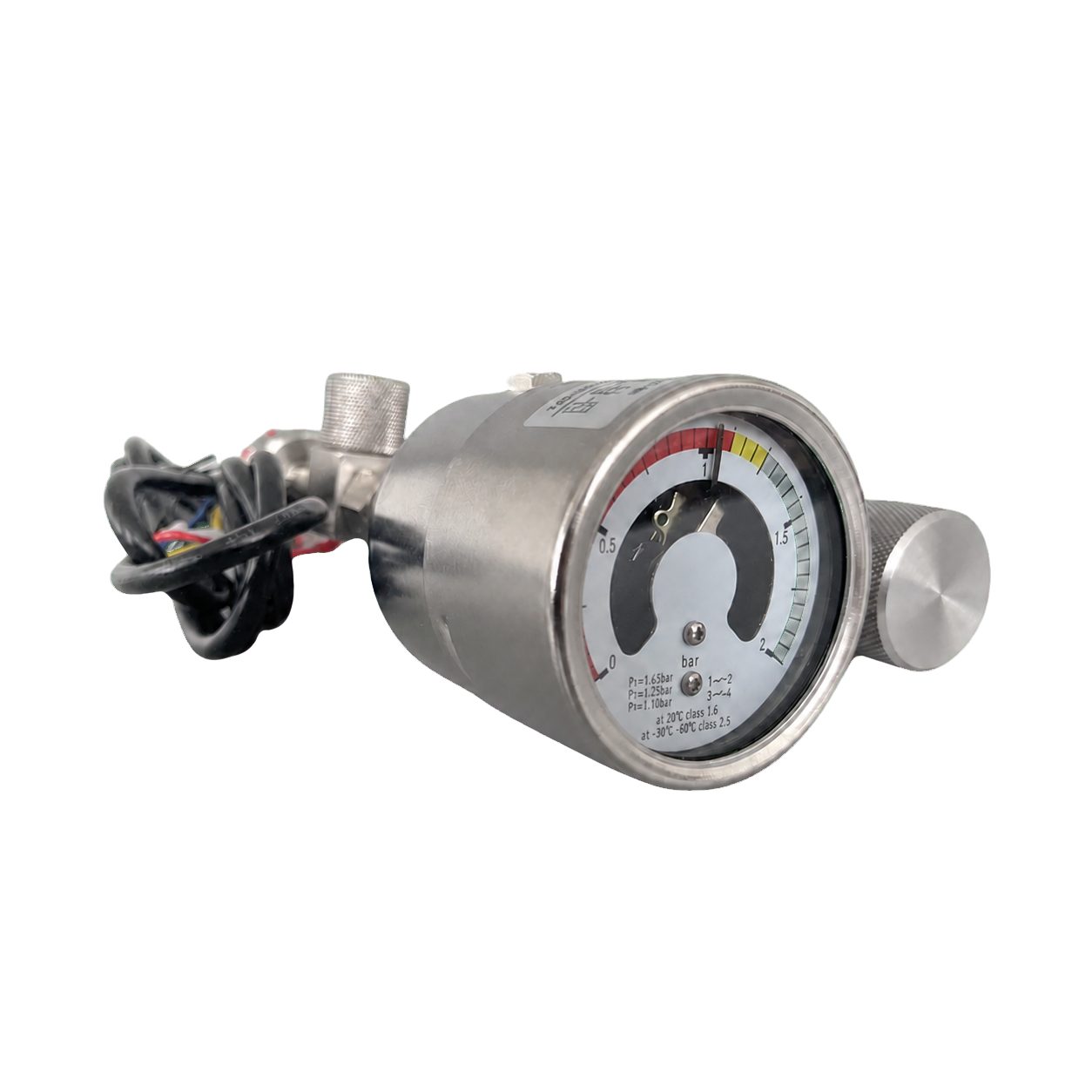 SF6 gas density monitor for GIS and RMU gas compartments