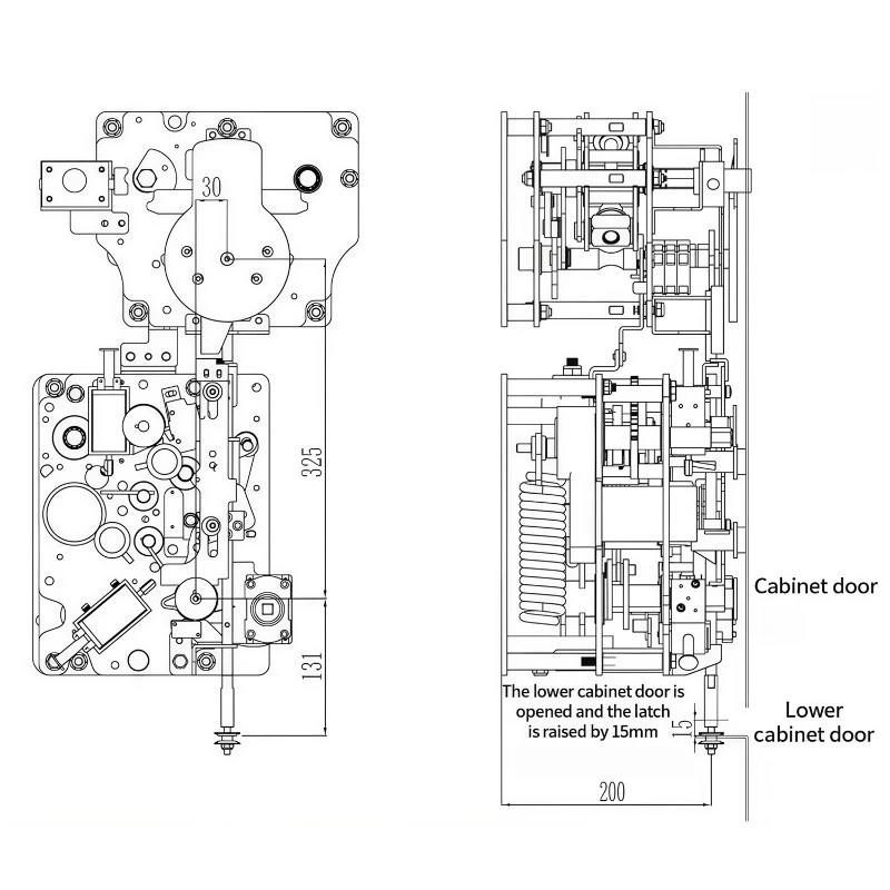Semi-solid seal isolation mechanism reference drawing