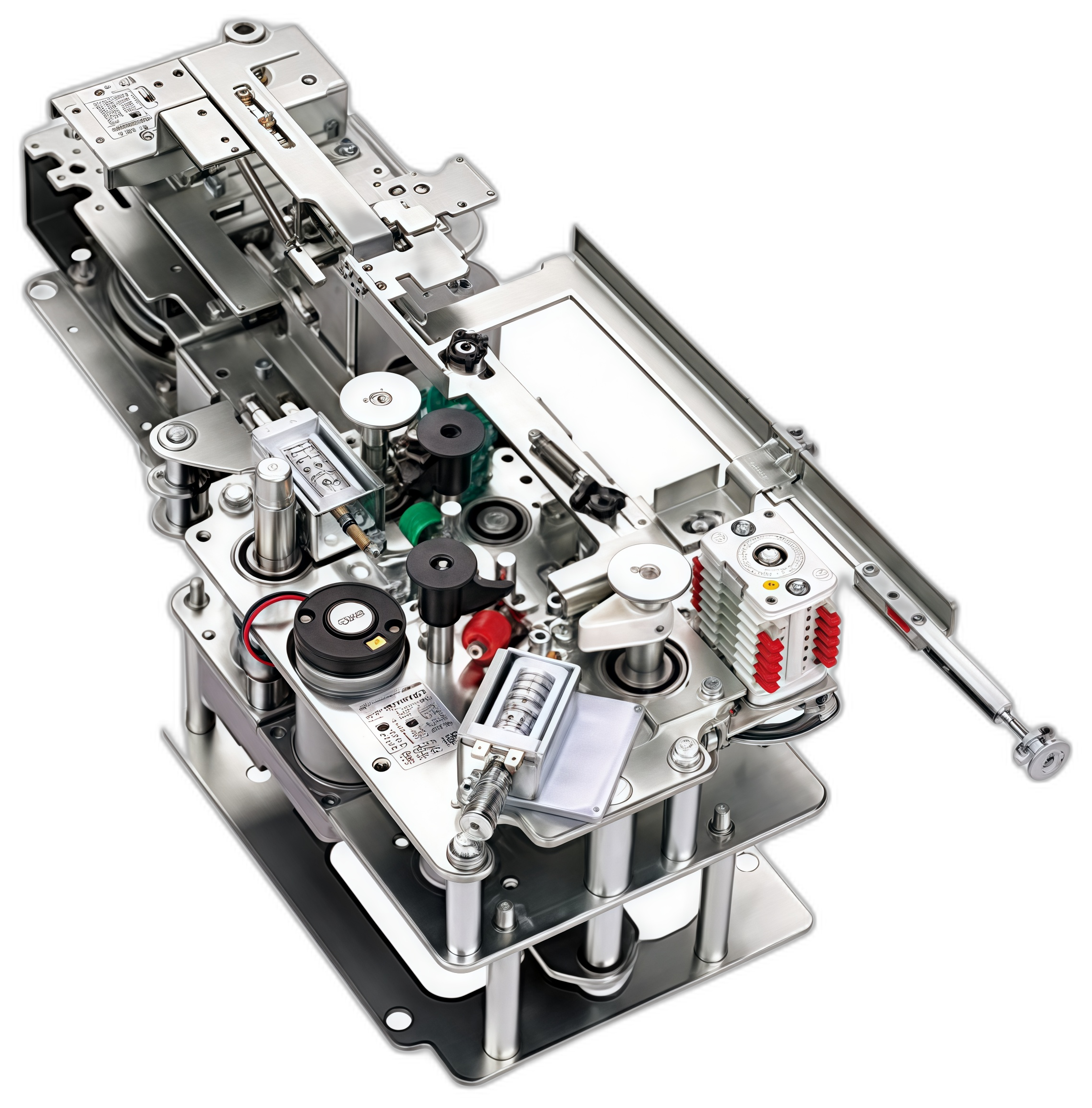 Transparent high-resolution ring main unit operating mechanism