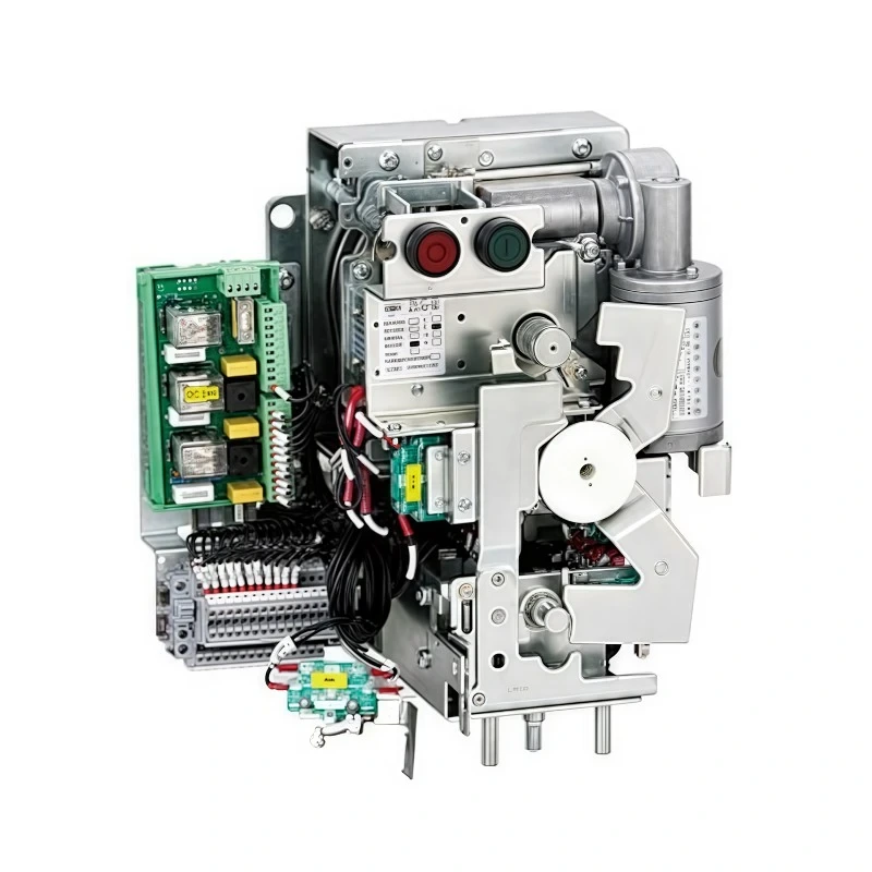 Outgoing line operating mechanism alternate mechanism view