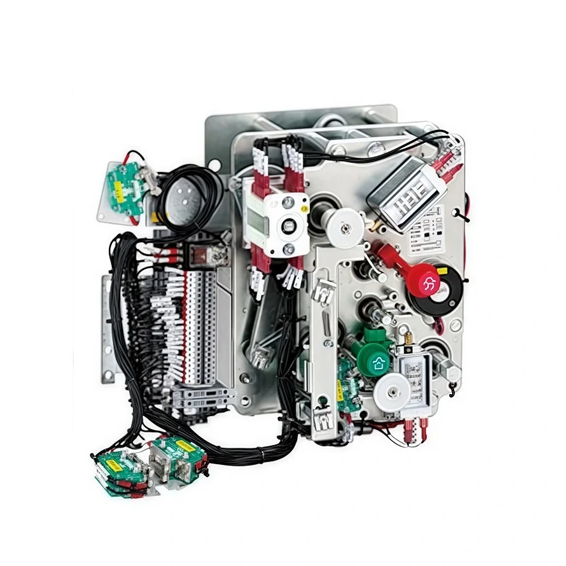 Spring circuit-breaker mechanism alternate mechanism view