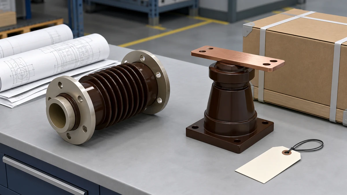 MVSpare Epoxy Bushing vs Stand-Off Insulator: Different Roles Inside MV Switchgear - supply handover