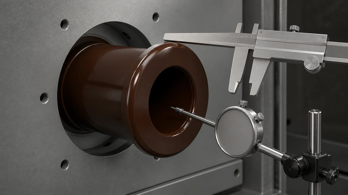 MVSpare How to Match an Epoxy Resin Bushing Replacement to an Existing RMU Interface - test measurement