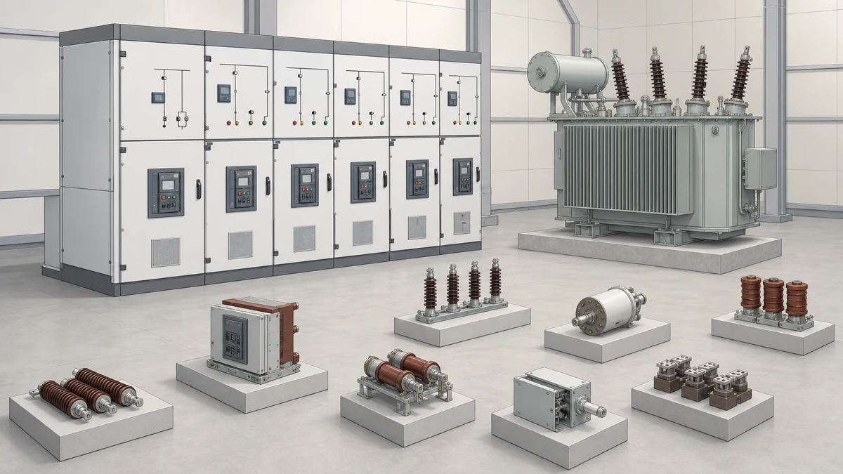 MVSpare Incoming Inspection Checklist for MV Switchgear and Transformer Spare Parts - application context