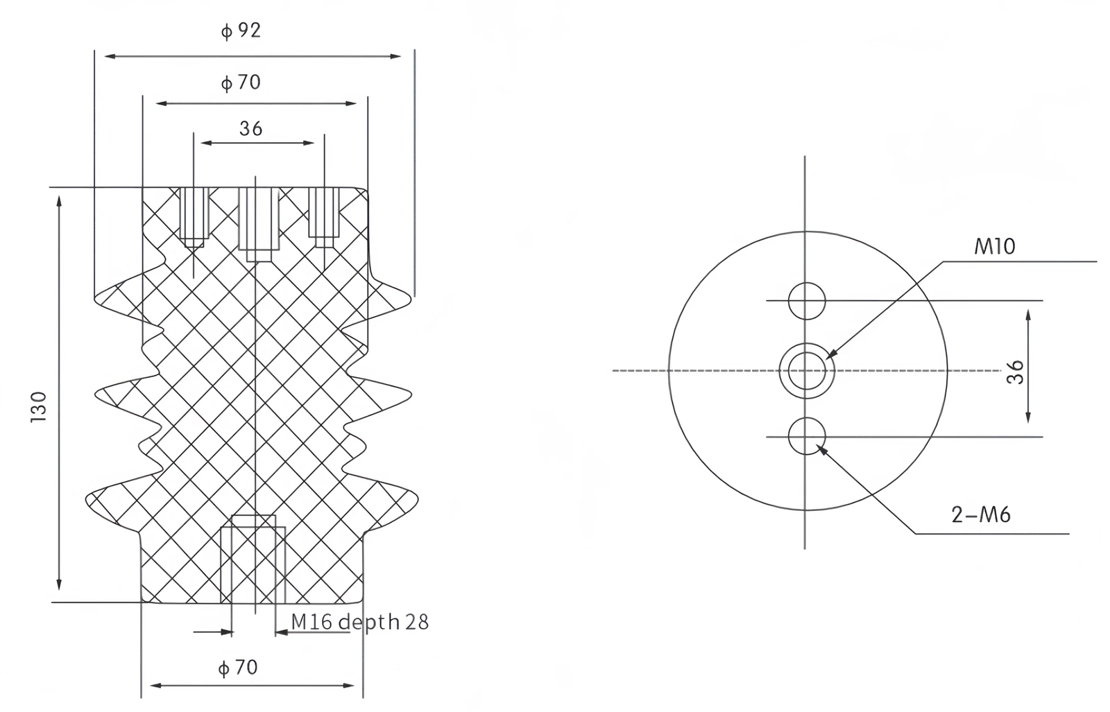 Captured source drawing reference for epoxy resin insulato