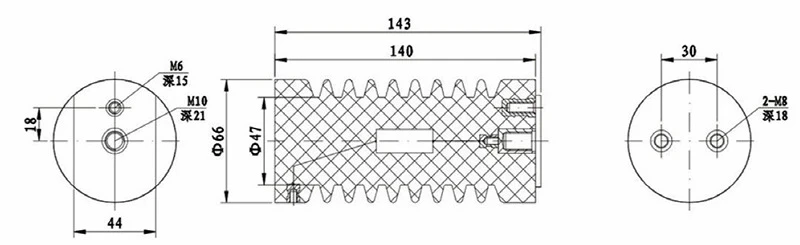 Captured source drawing reference for high voltage epoxy resin switchgear