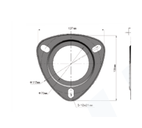Cropped source geometry view 2 for the well high voltage bushing family