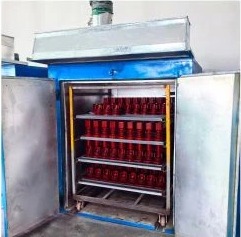 Suvell low voltage bushing production reference: Rotary drying