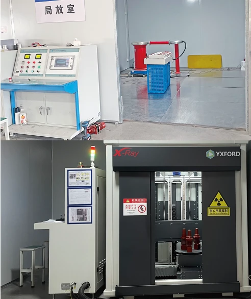 Suvell epoxy bushing testing and X-ray inspection reference