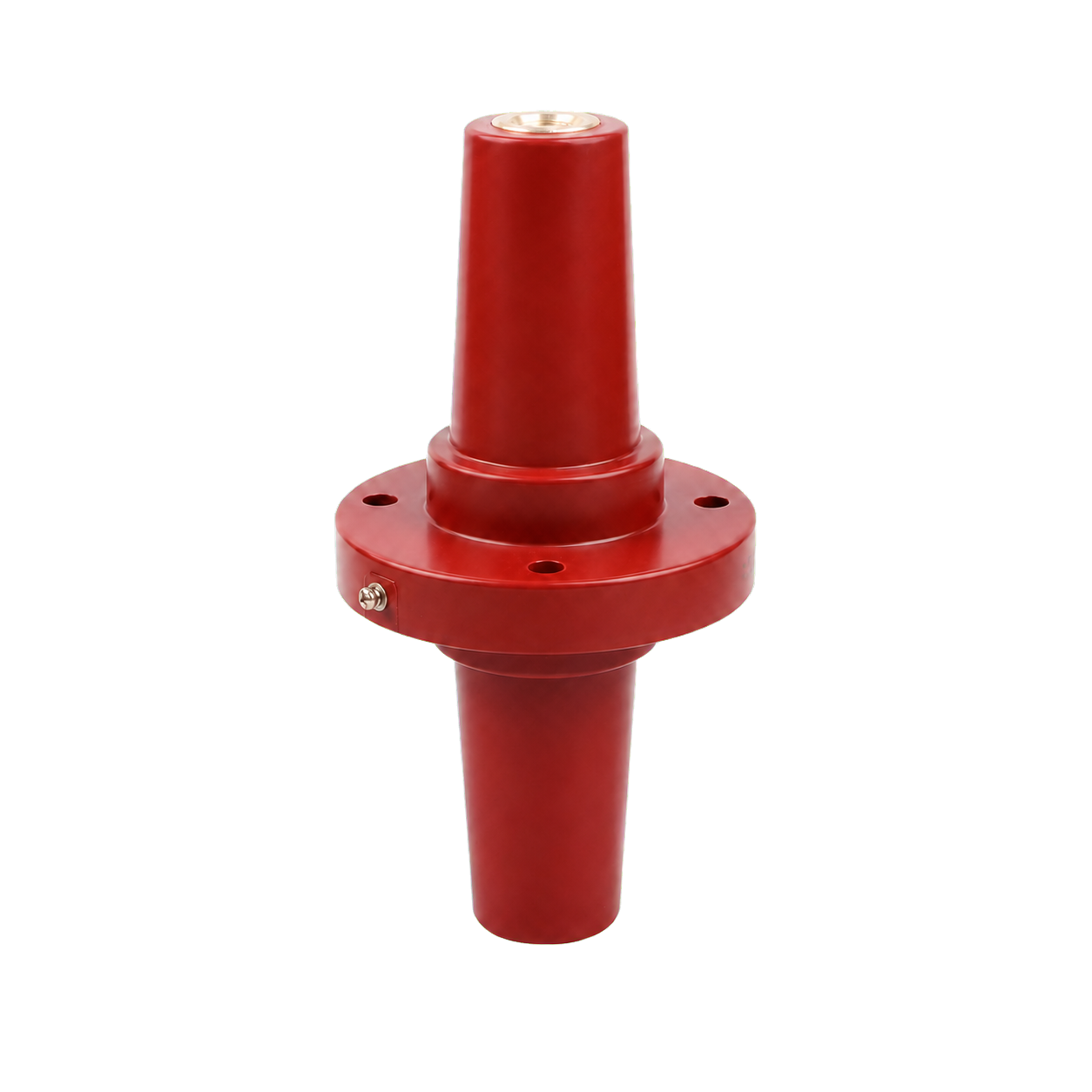 Red Type-E epoxy resin transformer bushing