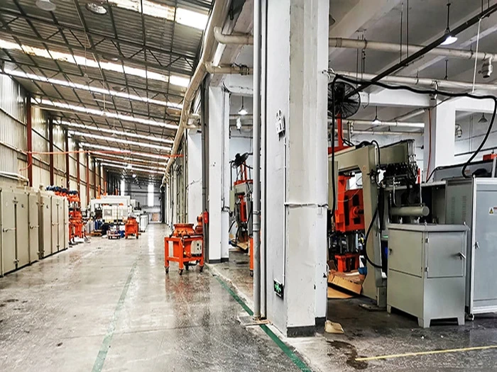 Factory production line support image