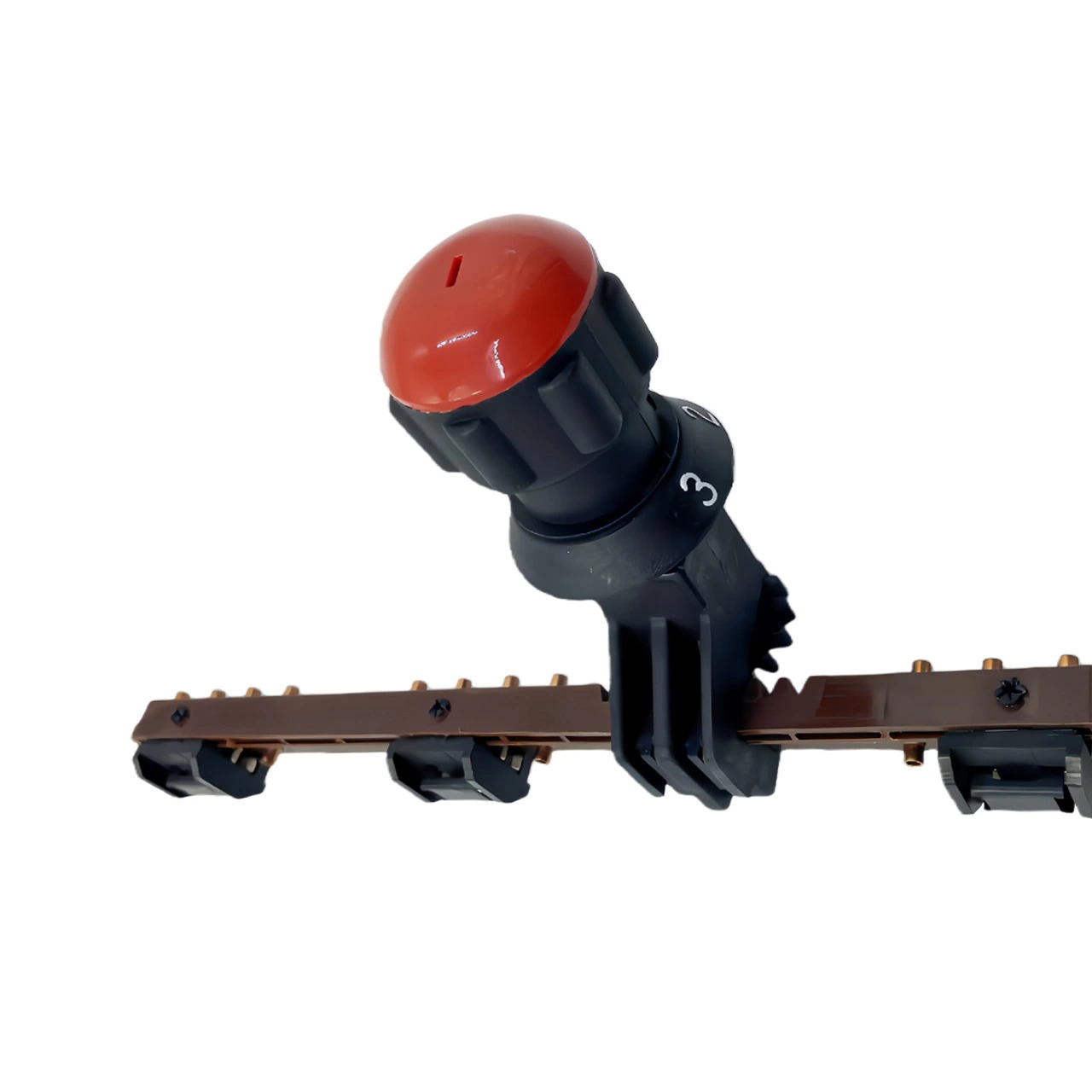 Transformer tap changer configuration component