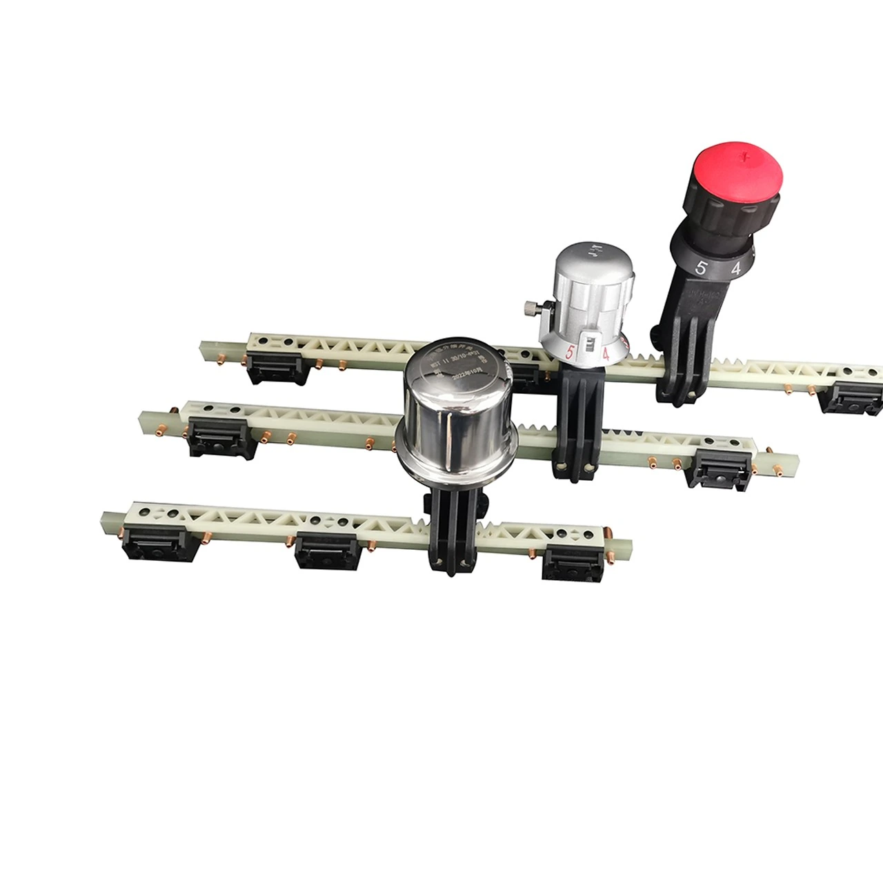 Linear off-load tap changer
