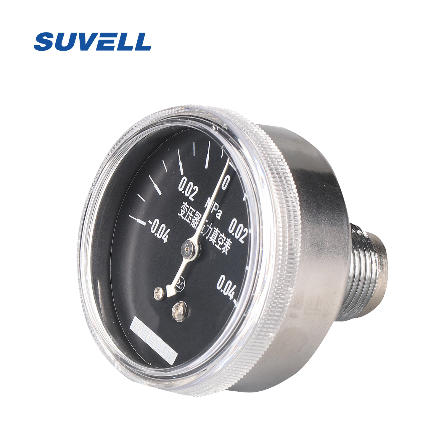 Transformer pressure-vacuum gauge
