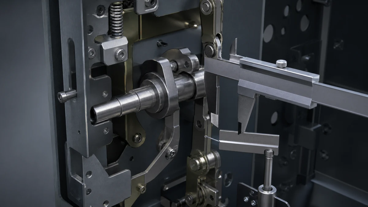MVSpare RMU Operating Mechanism Replacement: Shaft, Travel, Interlock, and Contact Data - test measurement