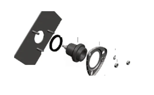 25 kV 200 A Transformer Bushing Well engineering drawing 5