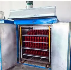 Rotary Drying stage for epoxy resin switchgear components