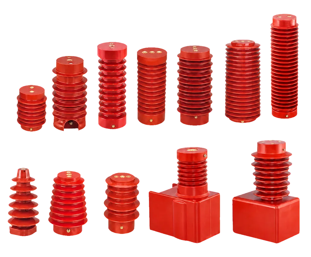 Epoxy resin insulation components for switchgear assemblies
