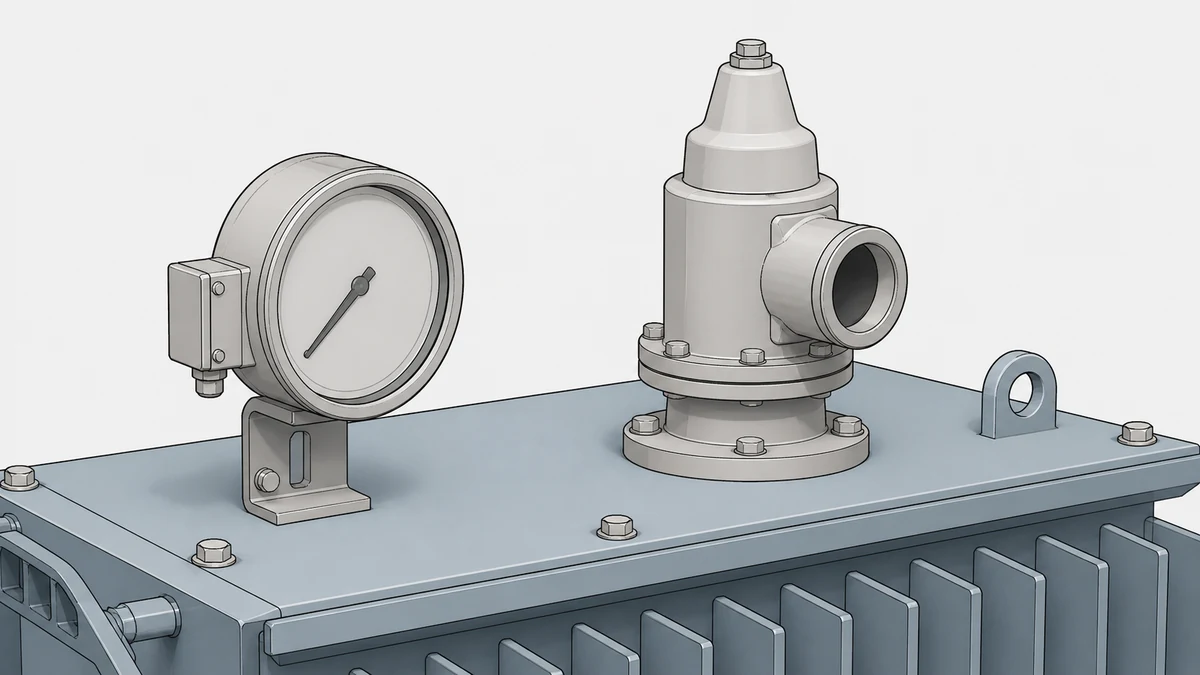 MVSpare Transformer Gauge and Pressure-Relief Device Installation: Connections and Acceptance Checks - test measurement