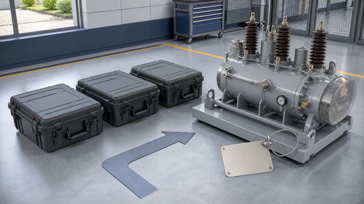 MVSpare Transformer Outage Readiness: Building a Component Replacement Inventory - supply handover