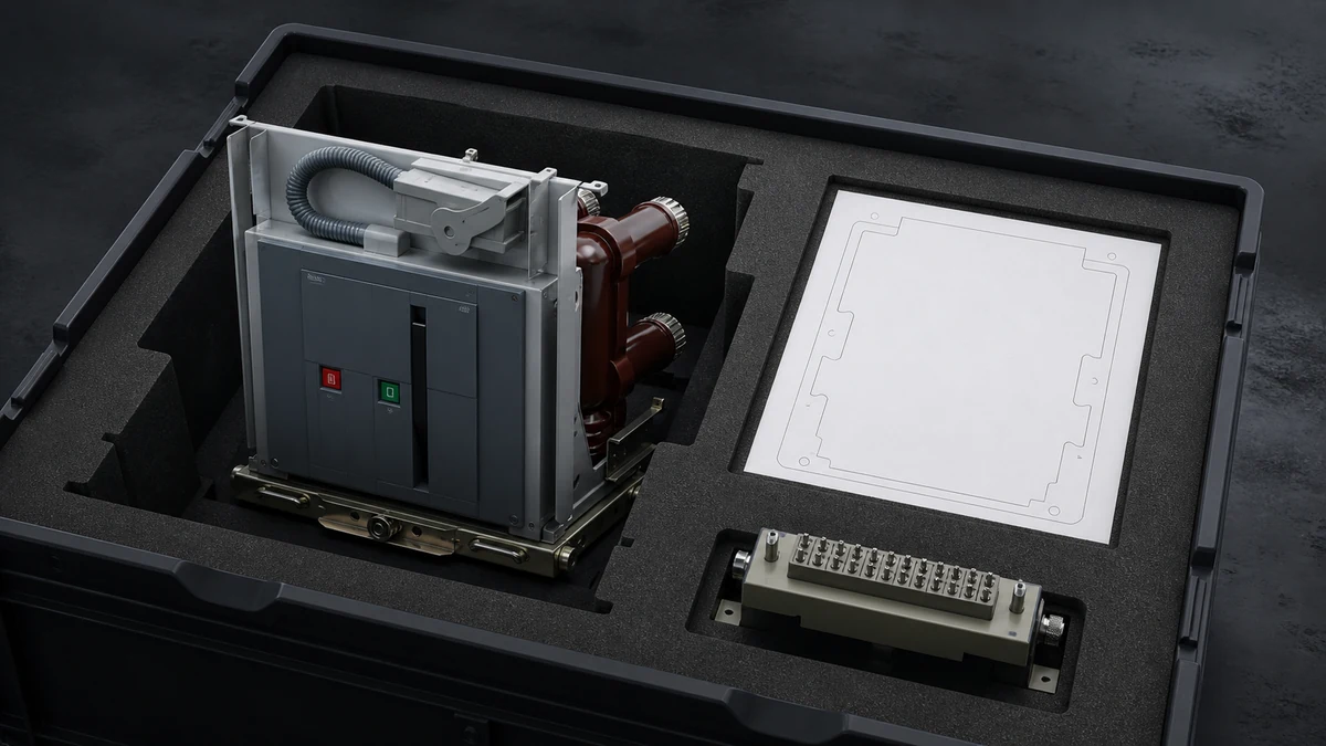 MVSpare VS1 Vacuum Circuit Breaker Replacement: Nameplate and Interface Checklist - supply handover