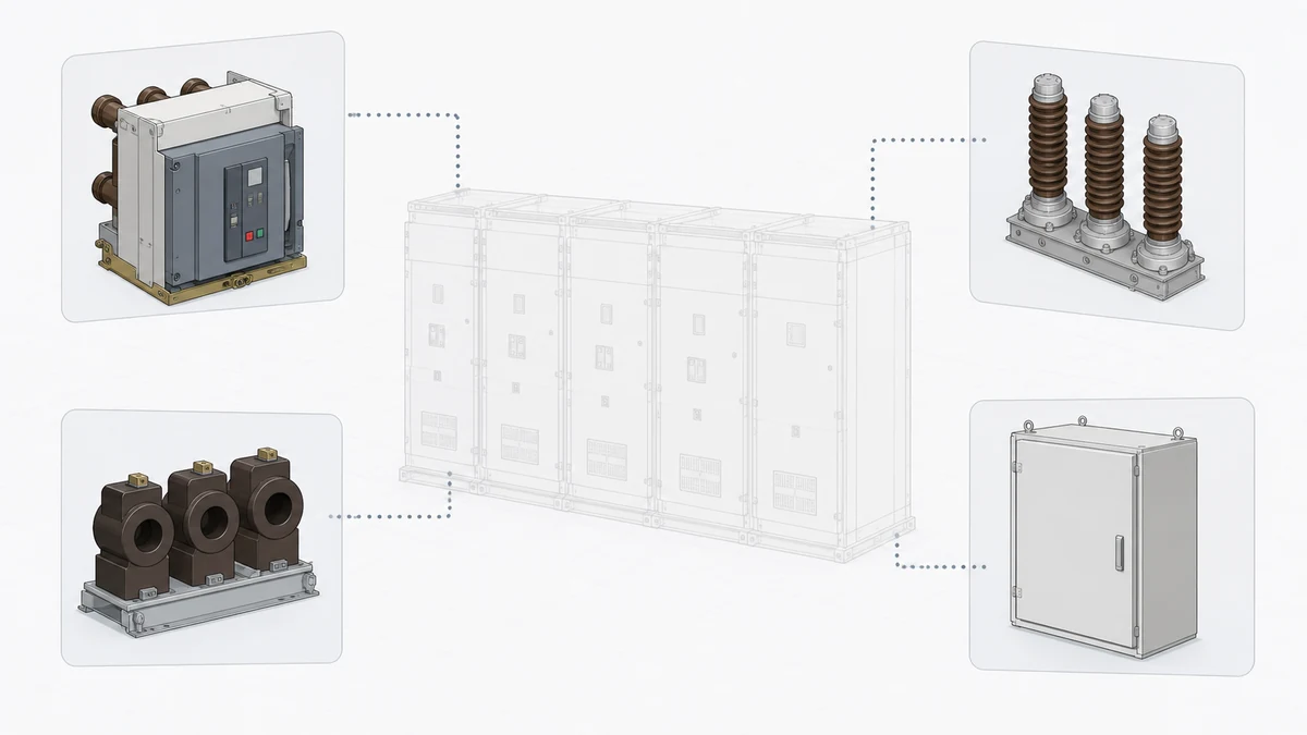 MVSpare Which Switchgear Spares Should Be Staged for a Planned Maintenance Outage? - engineering anatomy