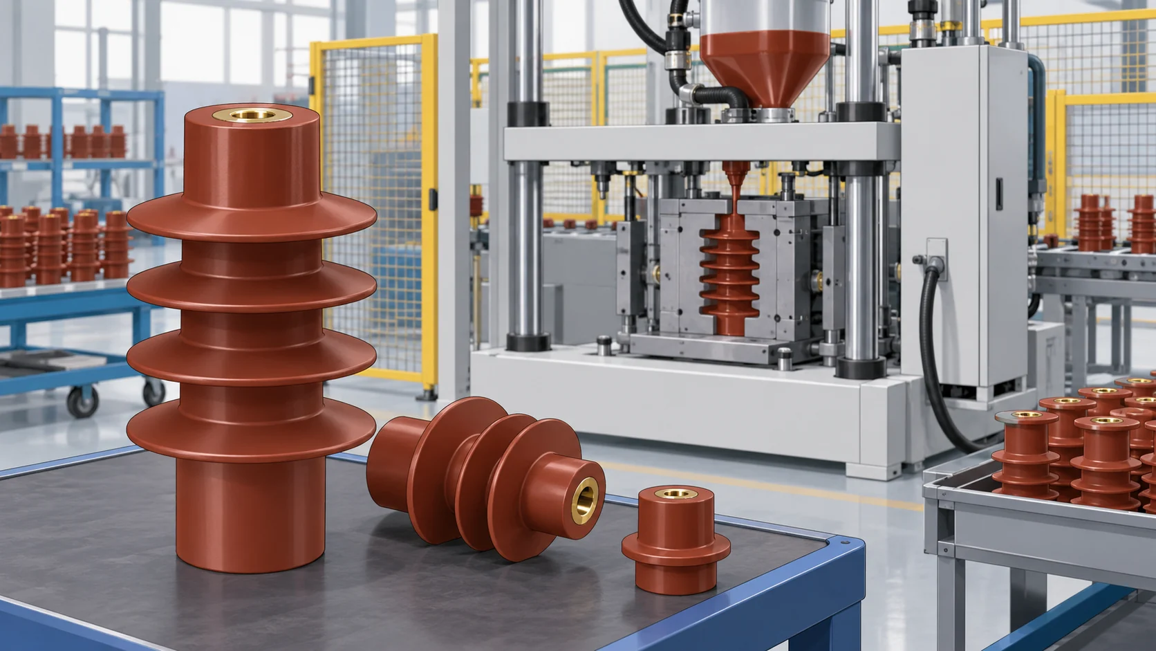 Epoxy Resin Insulator Manufacturing Process: From Mold Design to Routine Tests